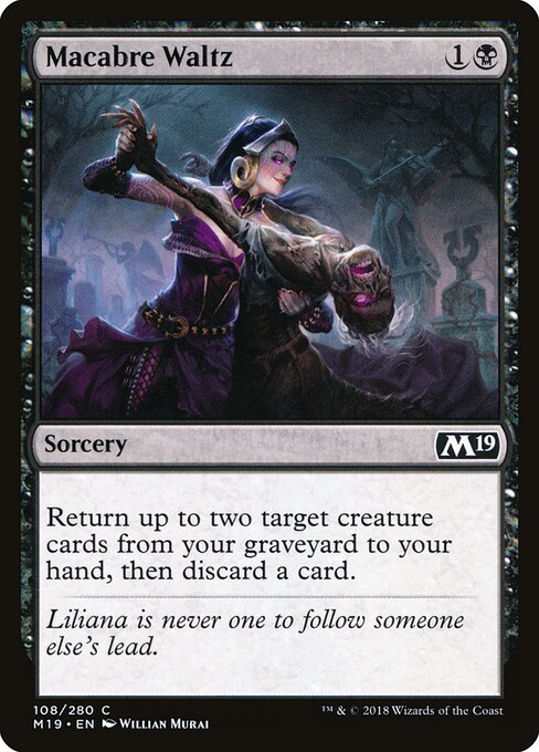 Macabre Waltz — Front