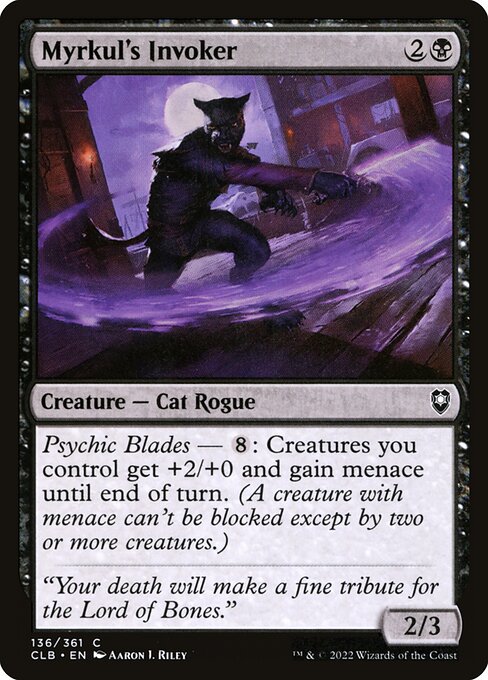 Myrkul's Invoker — Front