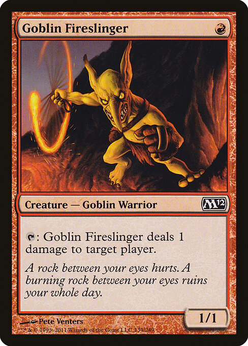 Goblin Fireslinger — Front