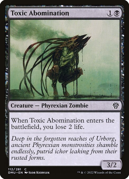 Toxic Abomination — Front