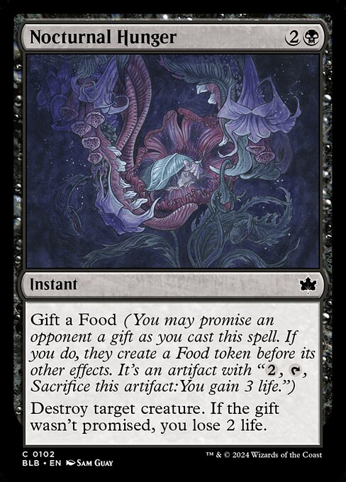 Nocturnal Hunger — Front