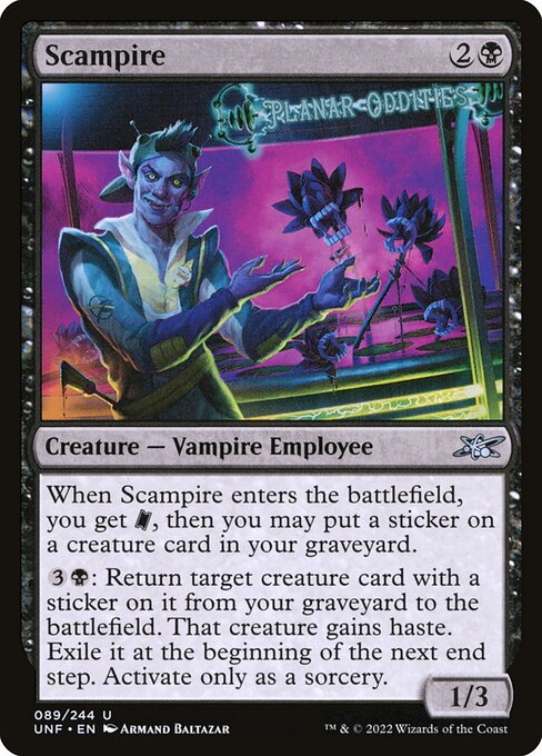 Scampire — Front