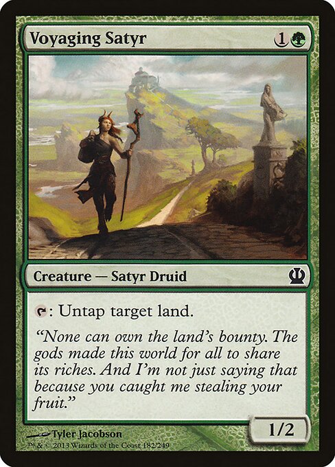 Voyaging Satyr — Front