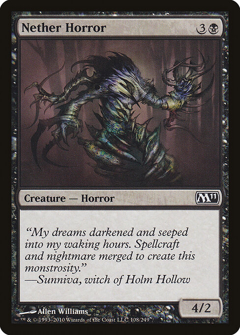 Nether Horror — Front