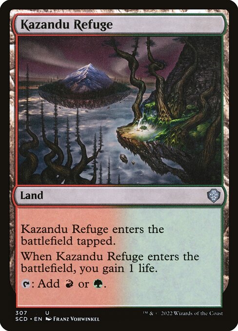 Kazandu Refuge — Front