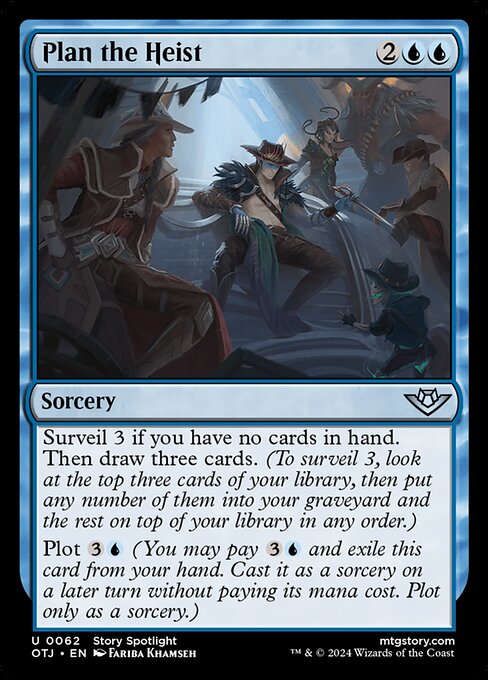 Plan the Heist — Front