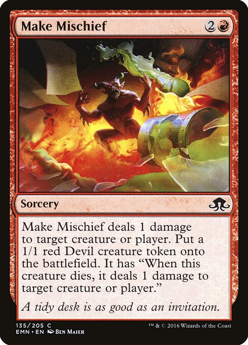 Make Mischief — Front