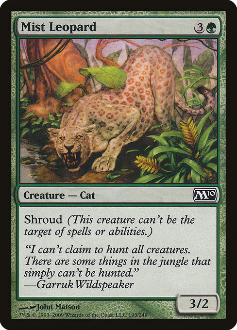 Mist Leopard — Front
