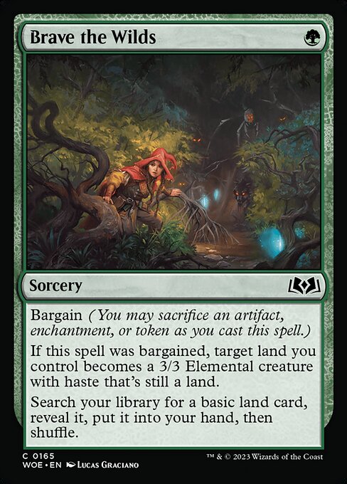 Brave the Wilds — Front