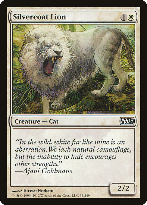 Silvercoat Lion — Front
