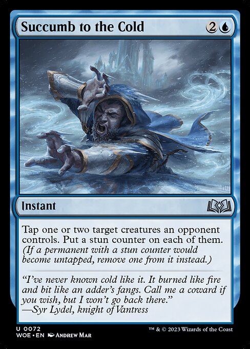 Succumb to the Cold — Front