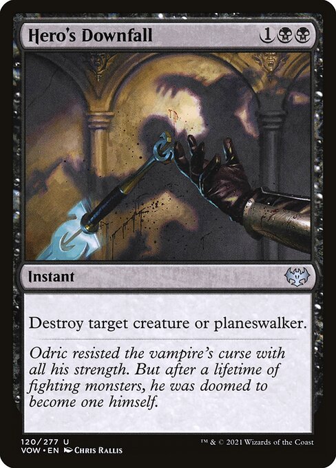 Hero's Downfall — Front