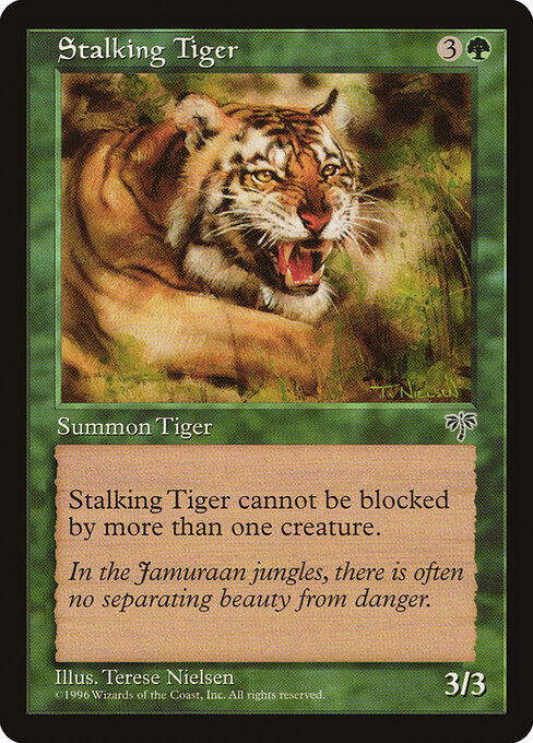 Stalking Tiger — Front