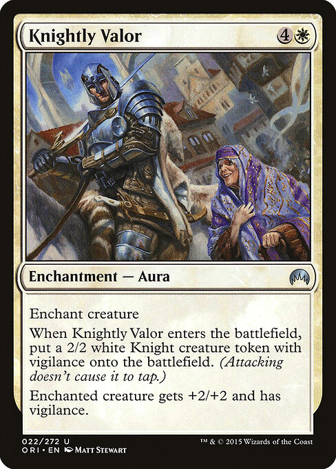 Knightly Valor — Front