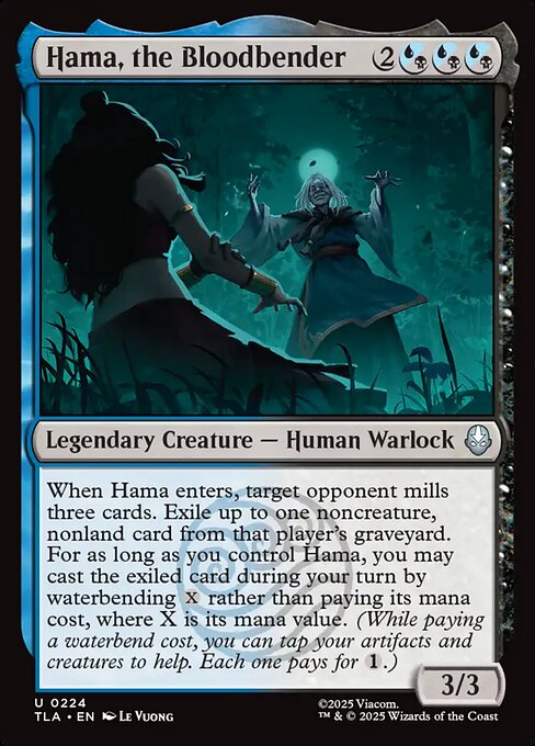 Hama, the Bloodbender — Front