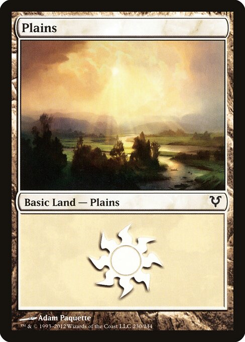 Plains (230) — Front
