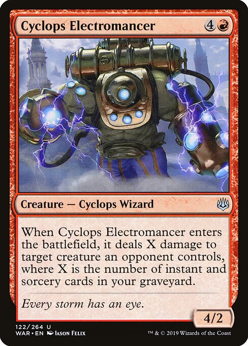 Cyclops Electromancer — Front