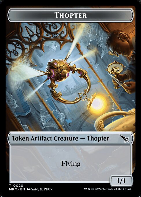 Thopter Token (0020) — Front