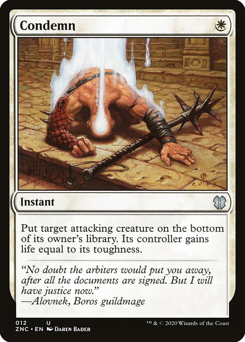 Condemn — Front