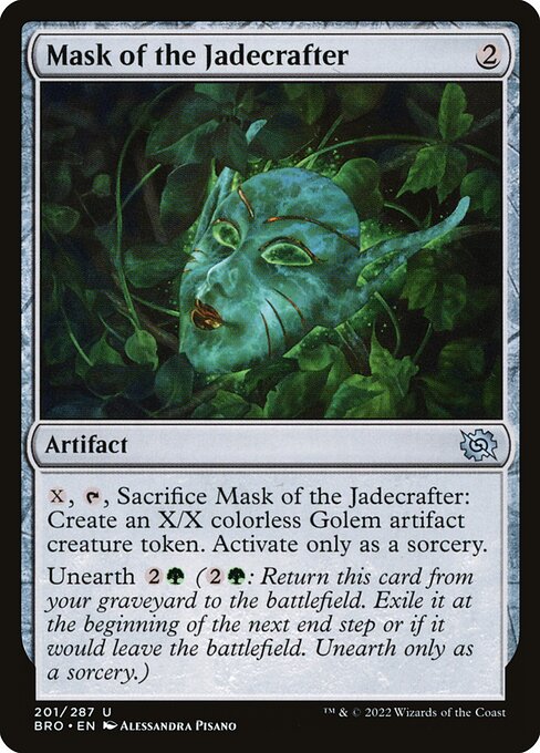 Mask of the Jadecrafter — Front