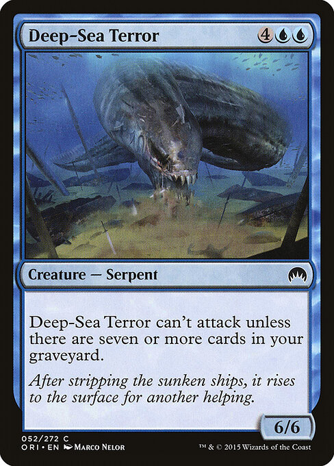 Deep-Sea Terror — Front