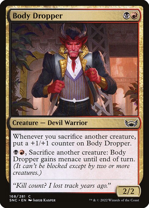Body Dropper — Front
