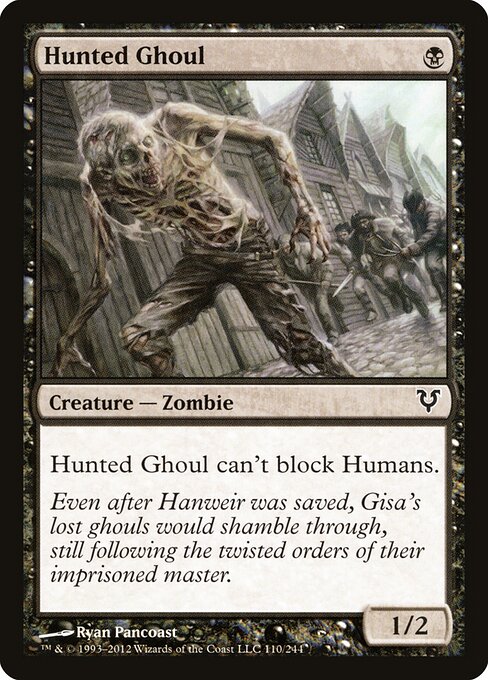 Hunted Ghoul — Front
