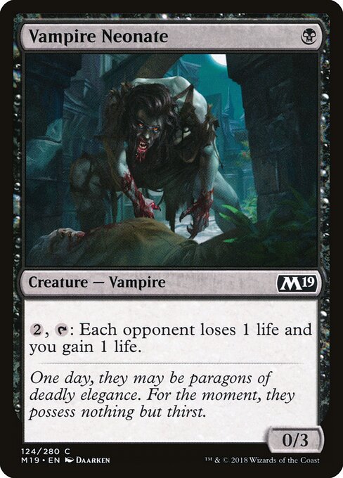 Vampire Neonate — Front
