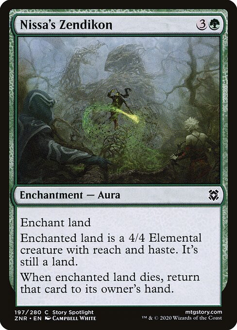 Nissa's Zendikon — Front