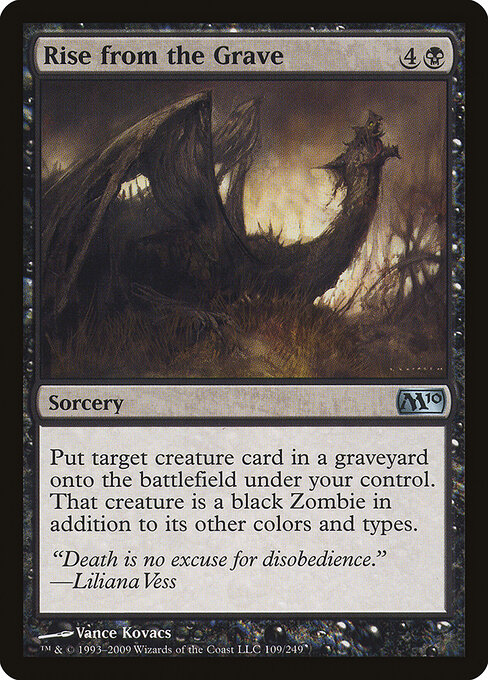Rise from the Grave — Front