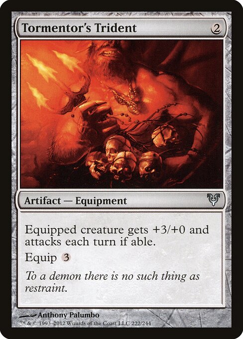 Tormentor's Trident — Front