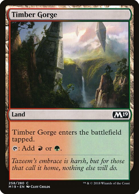 Timber Gorge — Front