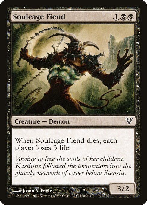 Soulcage Fiend — Front
