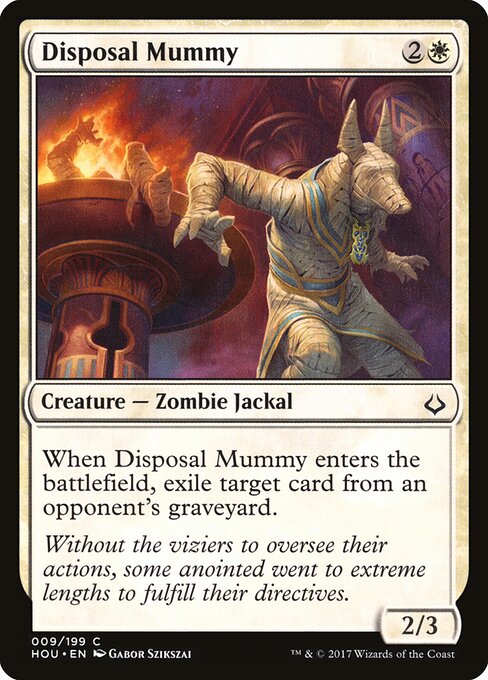 Disposal Mummy — Front