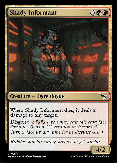 Shady Informant — Front