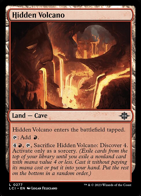 Hidden Volcano — Front