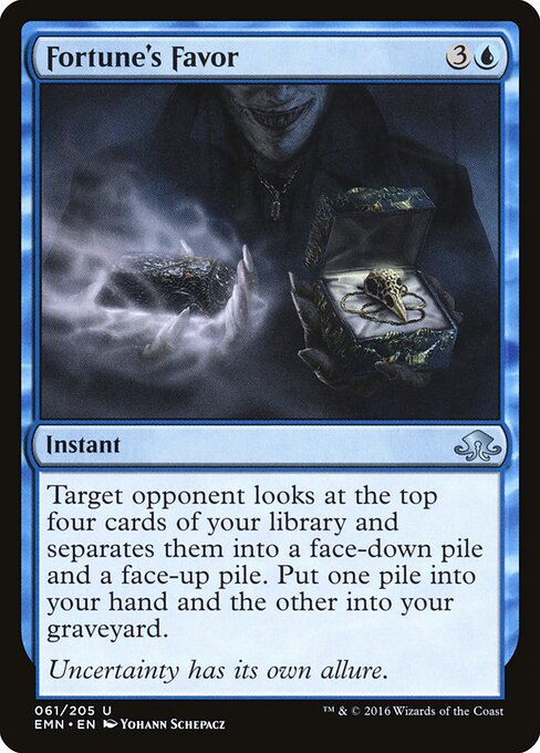 Fortune's Favor — Front