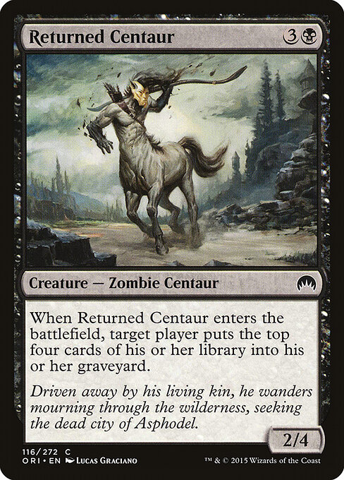Returned Centaur — Front