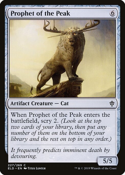 Prophet of the Peak — Front