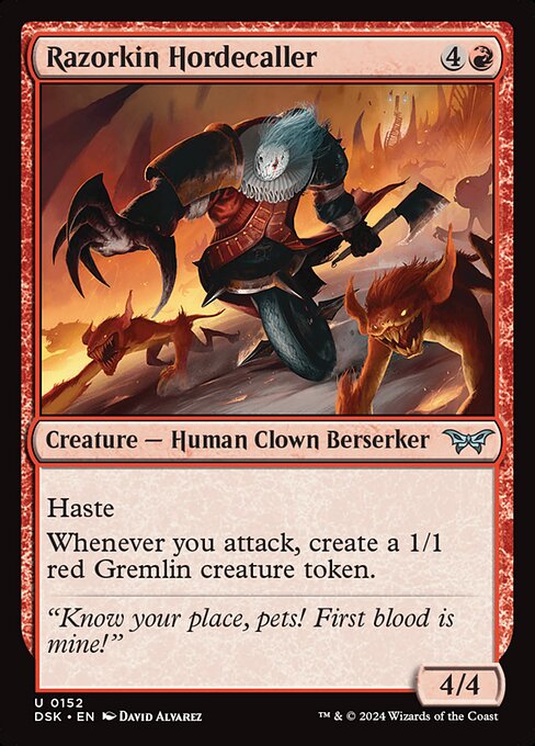 Razorkin Hordecaller — Front