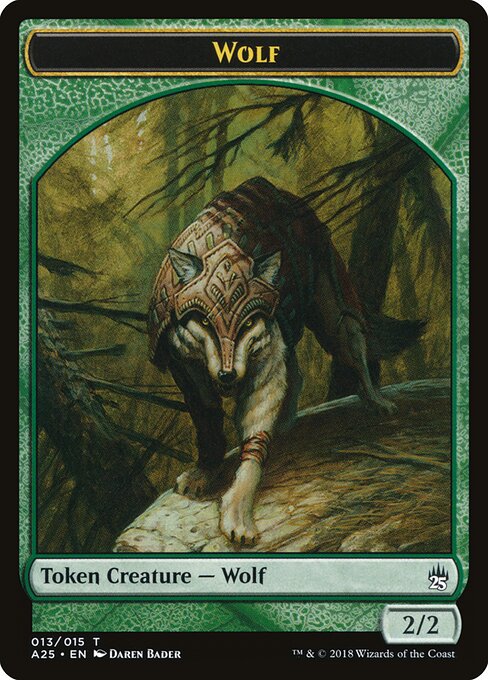 Wolf Token (013) — Front