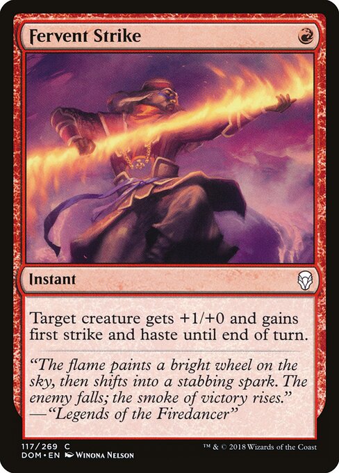 Fervent Strike — Front