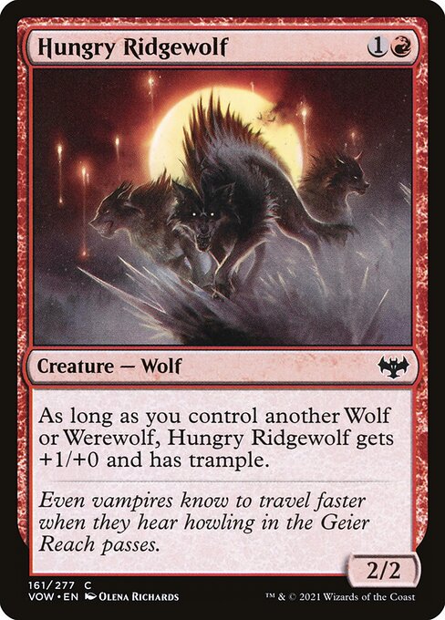 Hungry Ridgewolf — Front