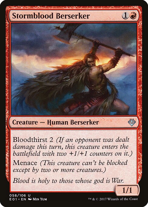 Stormblood Berserker — Front