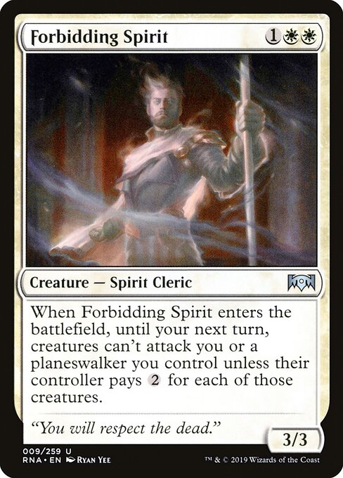 Forbidding Spirit — Front