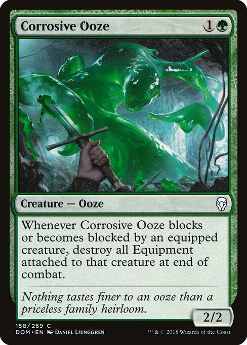 Corrosive Ooze — Front