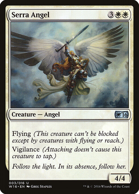 Serra Angel — Front