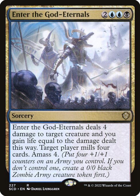 Enter the God-Eternals — Front