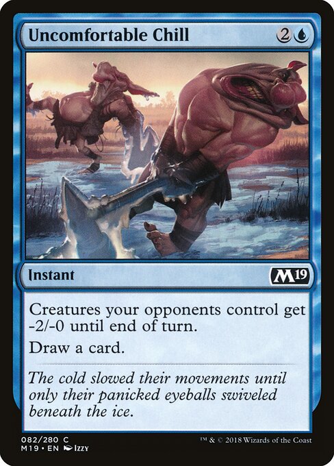 Uncomfortable Chill — Front