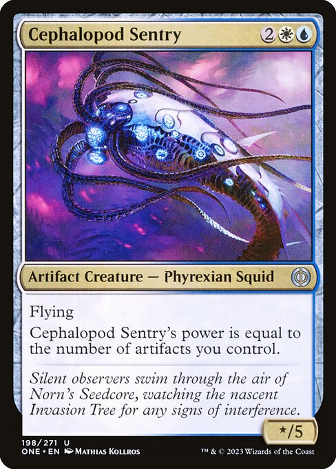 Cephalopod Sentry — Front
